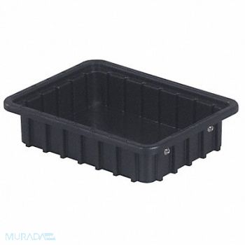 LEWISBINS Divider Box Black TPE 12, 8PGG0