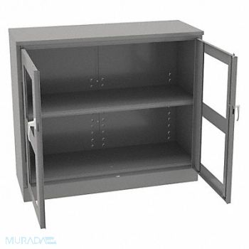 TENNSCO Storage Cabinet 42 x48 x18 MdGry 2Shlv, 8PGK3
