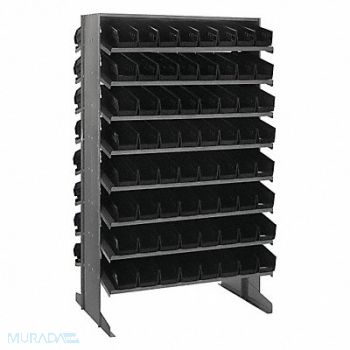 QUANTUM STORAGE SYSTEMS E1550 Pick Rack 24inx60inx36in Black, 8PGZ0