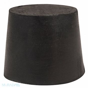 GRAINGER APPROVED Stopper 25mm Black PK18, 8PM15