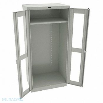 TENNSCO Storage Cabinet 78 x36 x24 LtGry 1Shlv, 8RHG8