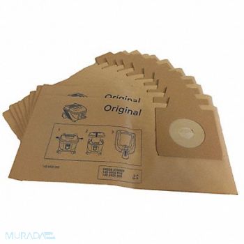 NILFISK Vacuum Bag For Canister Vacuum PK10, 8RJX6