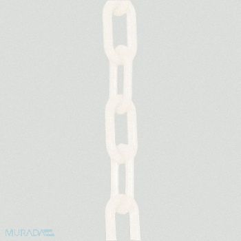 MR. CHAIN E1220 Plastic Chain 3/4 In x 50 ft White, 8RMH0