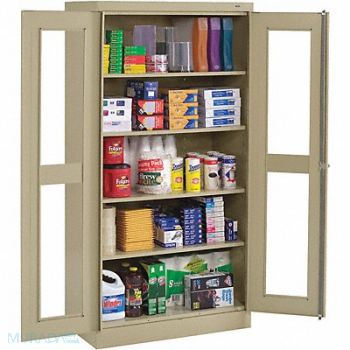 TENNSCO Storage Cabinet 72 x36 x24 Sand 4Shlv, 8RP03