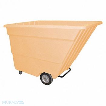 GRAINGER APPROVED Tilt Truck Light-Duty 2-1/4 cu yd Orange, 8RPN8