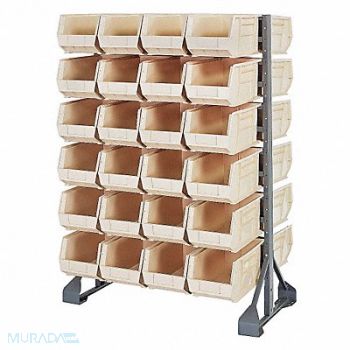 QUANTUM STORAGE SYSTEMS E1537 BinRailFlrRck 20inx54inx36in LdCp 133lb, 8RRZ7