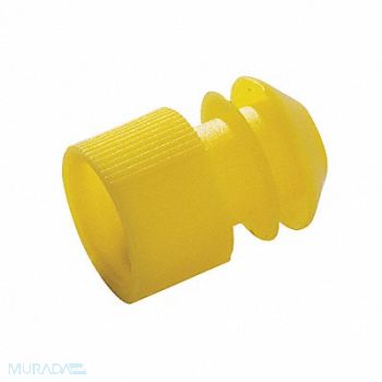 DYNALON TestTube Stopper 11-13mm Yellow Pk1000, 9KFK1