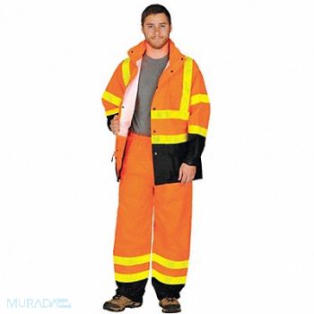 KISHIGO Rain Jacket/Pant Class 3 Type R 4XL/5XL, 8UUM4