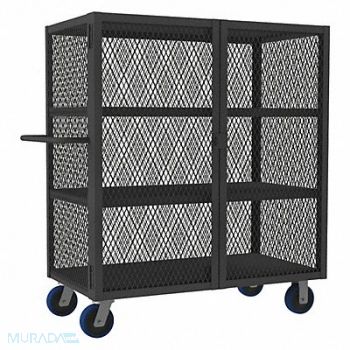 GRAINGER APPROVED Mesh Security Cart 3000 lb 57x24x48, 8RWG7