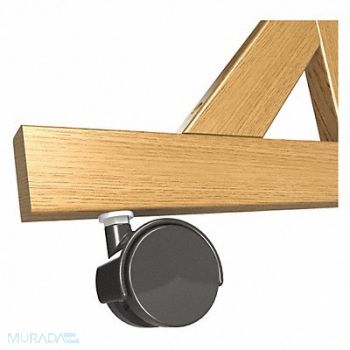 GHENT Casters Bulletin Board PK4, 8TMG3