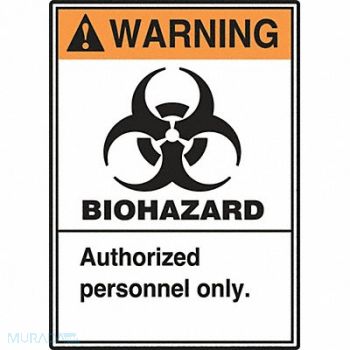 ACCUFORM Safety Label 5 inx3 1/2 in Vinyl PK5, 9JAC7