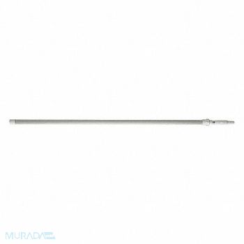 VIKAN E4132 Telescopic Handle 231 in L White, 8TP83