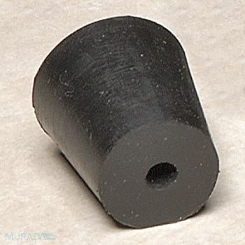 GRAINGER APPROVED Stopper 25mm Black PK33, 8TP92
