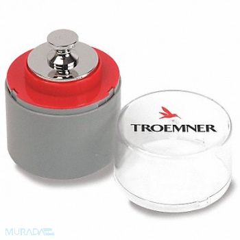 TROEMNER Weight Cylinder 1kg Alloy 8 SS Class 1, 8TTK7
