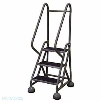 COTTERMAN F2128 Rolling Ladder Hndrl Platfm 27 In H, 8TVY7