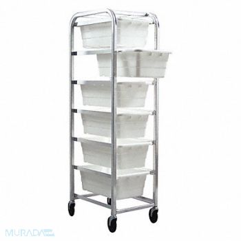 QUANTUM STORAGE SYSTEMS Tub Rack 180 lb Capacity 6 Shelves, 8TWP7