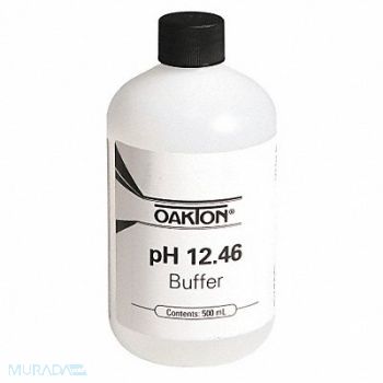 OAKTON Buffer Solution pH 12.46 1 Pt, 8UKA9