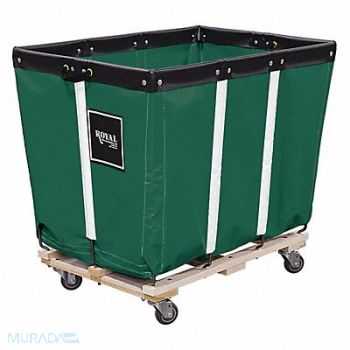 ROYAL BASKET TRUCKS Perm Liner Truck 18 bu green vinyl, 8XRC1