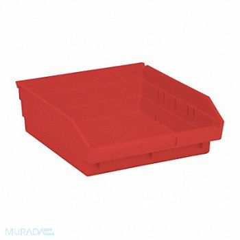 QUANTUM STORAGE SYSTEMS F0616 Shelf Bin Red Polypropylene 4 in, 8UMC6