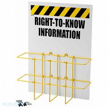 BRADY Binder Holder 20 in H 14 in W 5 in D, 8UP12