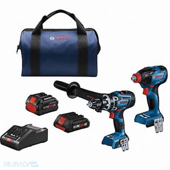 BOSCH Combo Kit 2-Tool Drive Size 1/2 18V DC, 802G93