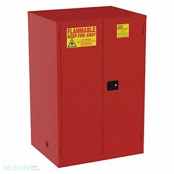 JAMCO Cabinet 2-Dr 120 gal Flammable 34x65x43, 8G845