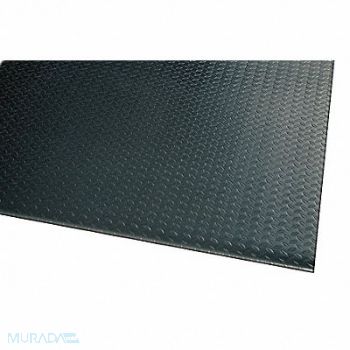 NOTRAX Antifatigue Runner Black 2ft. x 60ft., 8VMH0