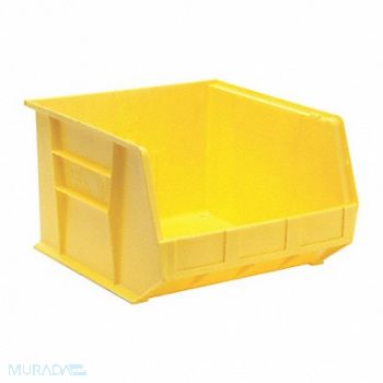 QUANTUM STORAGE SYSTEMS F0611 Hang and Stack Bin Yellow PP 11 in, 8VMV0