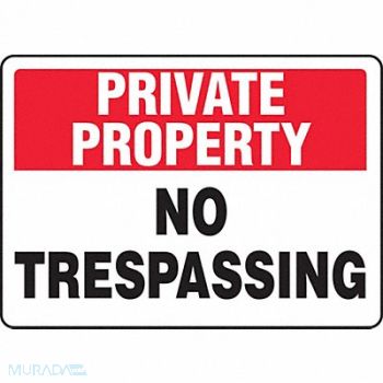 ACCUFORM Private Property Sign 10 X14 Vinyl, 773C32