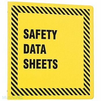 BRADY Binder English 2-1/8 in D Polyethylene, 8VPE2