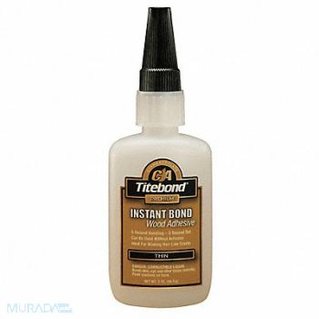 TITEBOND Instant Adhesive 2 oz Clear, 8VRR5