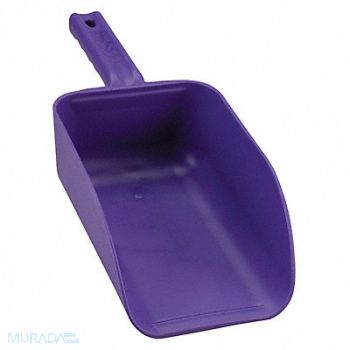 REMCO Large Hand Scoop 6-1/2 in W Purple, 8VTA1