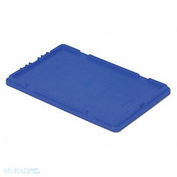 LEWISBINS Lid Blue Polyethylene 20.4 in, 8VTD2