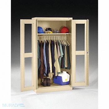 TENNSCO Wardrobe Cabinet 72 H 36 W Sand, 9ATU6