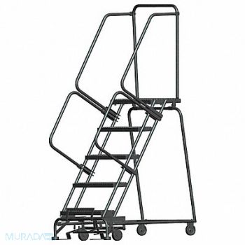 BALLYMORE Lockstep Rolling Ladder Steel 50 In.H, 8VY01