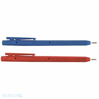 DETECTAPRO Metal Detectable Stick Pen Blue PK50, 9RGA7