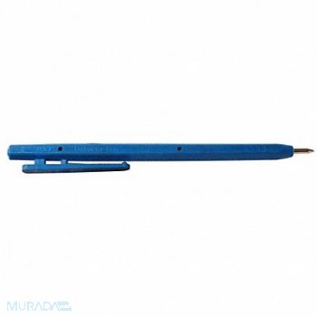 DETECTAPRO Metal Detectable Stick Pen Blue PK50, 8WF08
