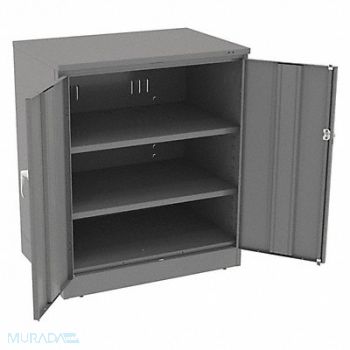 TENNSCO Storage Cabinet 42 x36 x24 MdGry 2Shlv, 8WU71