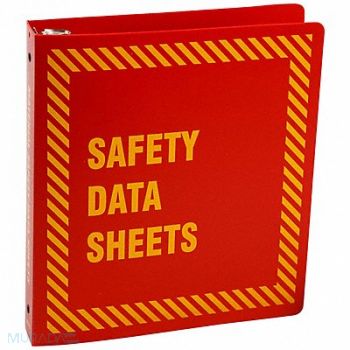 BRADY Binder 2-1/8 in D Polyethylene, 8WUJ1