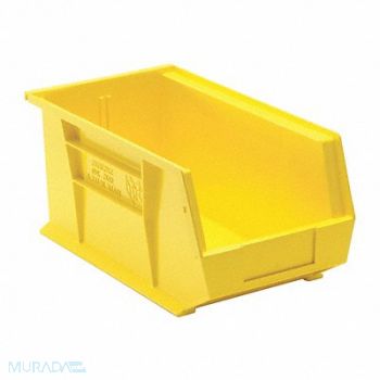 QUANTUM STORAGE SYSTEMS F0605 Hang and Stack Bin Yellow PP 7 in, 8X103