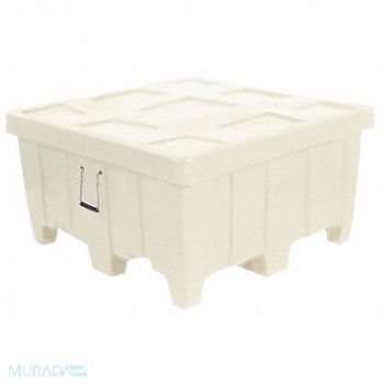 MYTON INDUSTRIES Bulk Container White, 8X923