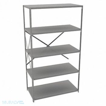 TENNSCO Metal Shlvng Cap 550 lb 24inx84inx48in, 8X965