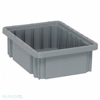QUANTUM STORAGE SYSTEMS Divider Box Gray Polypropylene 12, 8XCH2