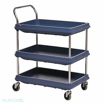 METRO Utility Cart 400 lb Load Cap. PE, 8DH66