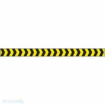 GRAINGER APPROVED Barricade Tape Yellow/Black 180ft x 2 In, 8XY01