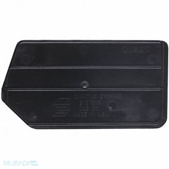 QUANTUM STORAGE SYSTEMS Divider 3 7/16 in Black 6 PK6, 8Y078