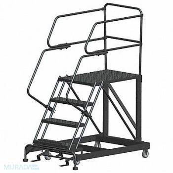BALLYMORE Roll Work Platform Steel Single 40 In.H, 8Y349