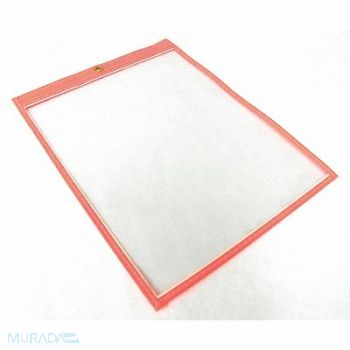 BAW PLASTICS Shop Env 11 x 8-1/2 In Fluor Orn PK50, 8Y913