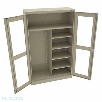 TENNSCO Combo Wardrobe Cabinet 78 H 48 W Sand, 8YEM4