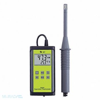 TEST PRODUCTS INTL. Digital Psychrometer -40 to 122F Range, 8YUV7